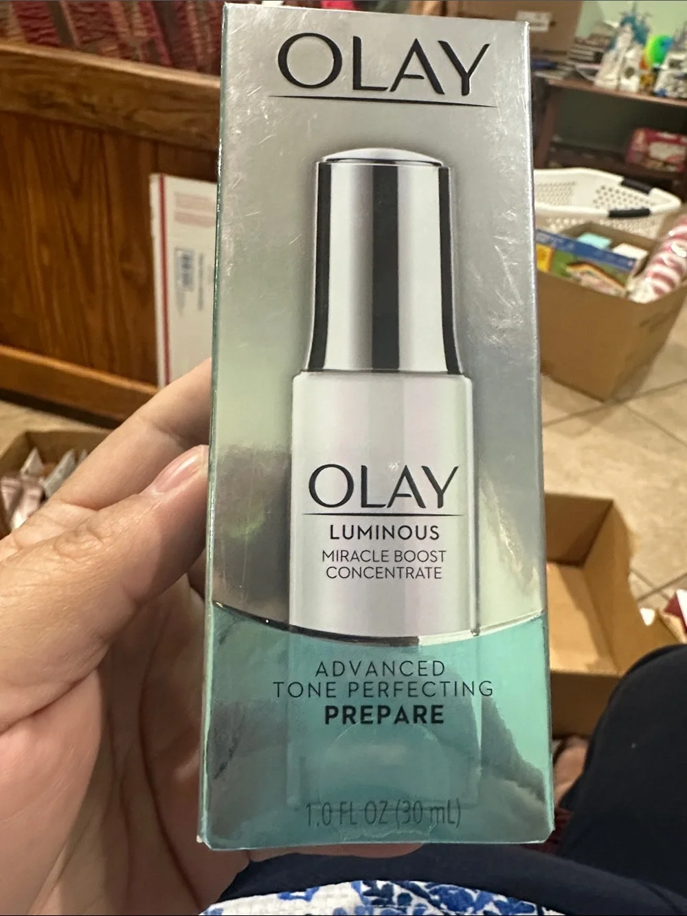Olay Luminous Miracle Boost Concentrate - Tone Perfecting Prepare 1.0 fl oz